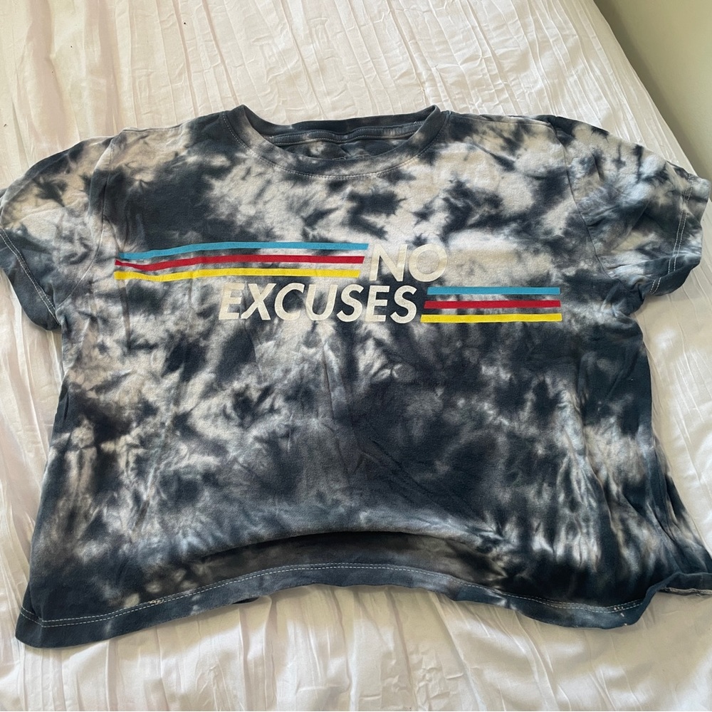 FREEZE crop top “NO EXCUSES”